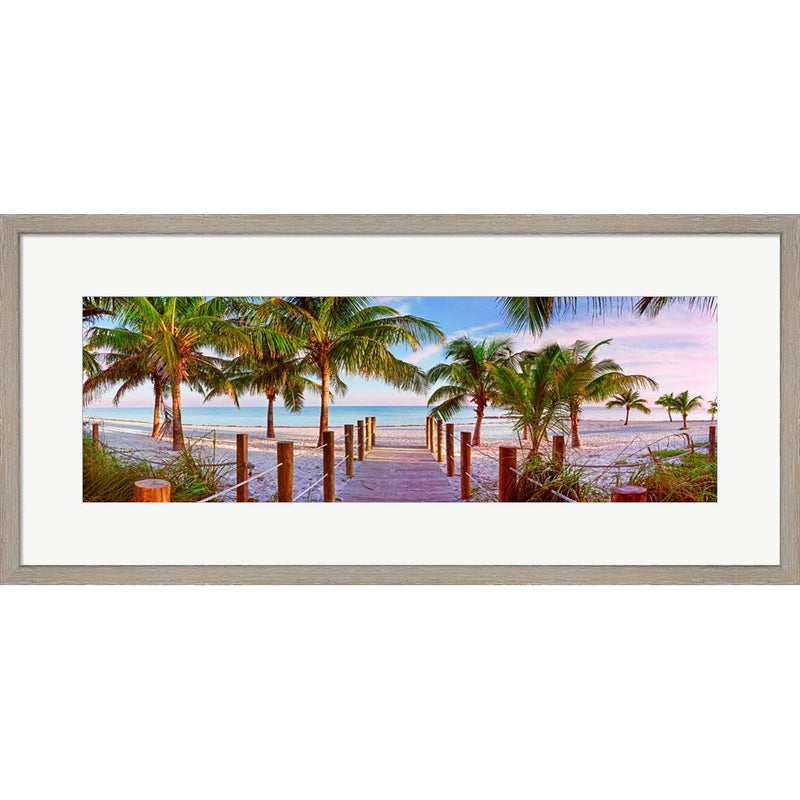 Swathers Beach by Jack Reed, Framed Art