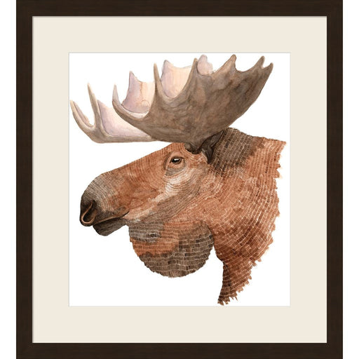 Moose by Jeannine Saylor, Framed Art