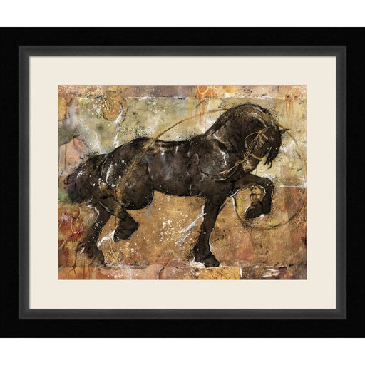Fibonacci Horse by Marta Wiley, Framed Art