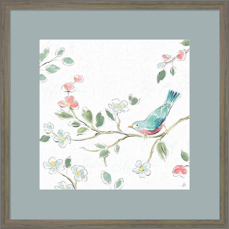 Springtime III No Words by Daphne Brissonnet, Framed Art