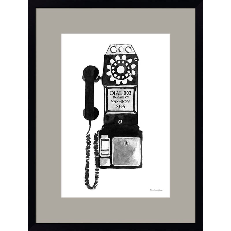 Fashion SOS by Mercedes Lopez Charro, Framed Art