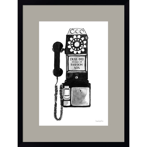 Fashion SOS by Mercedes Lopez Charro, Framed Art