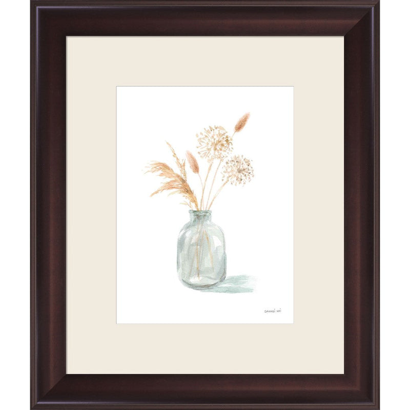 Everlasting Bouquet II Neutral by Danhui Nai, Framed Art