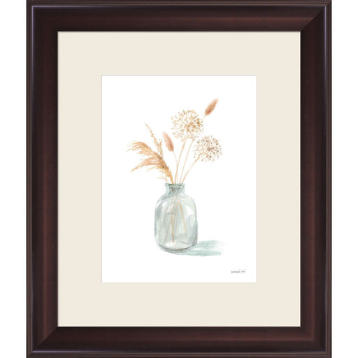 Everlasting Bouquet II Neutral by Danhui Nai, Framed Art