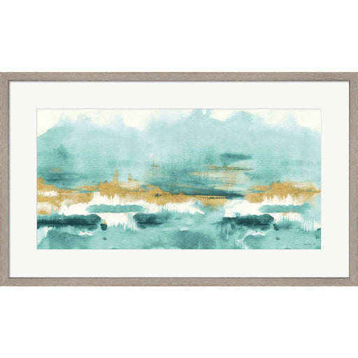 Blue Saffron III by Danhui Nai, Framed Art