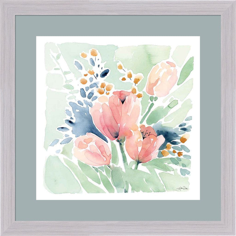 Tulip Bower by Katrina Pete, Framed Art