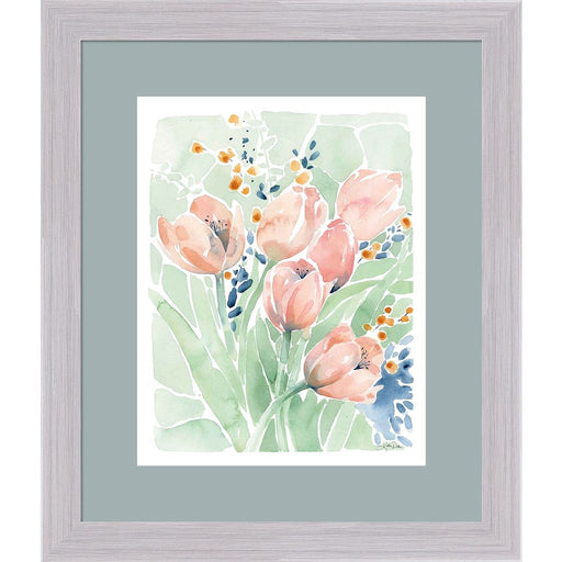 Tulip Spray by Katrina Pete, Framed Art