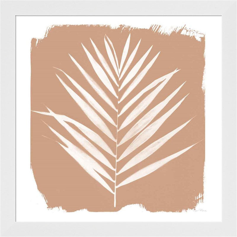 Nature by the Lake Frond III Sq Natural by Piper Rhue, Framed Art