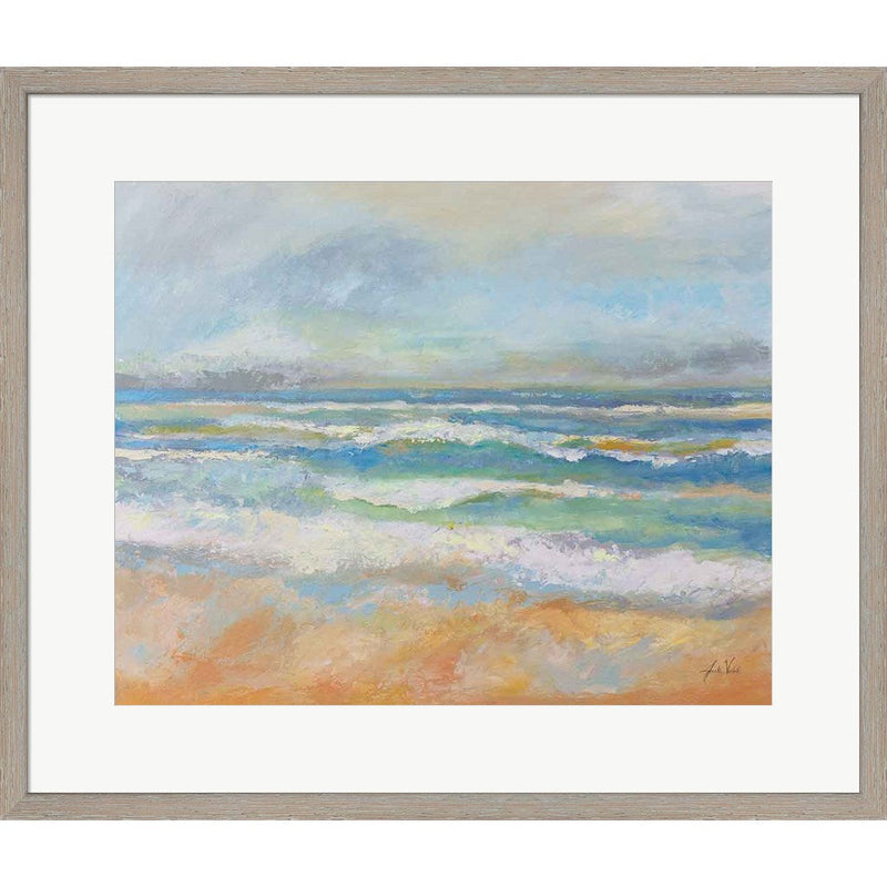 Morning Surf by Jeanette Vertentes, Framed Art