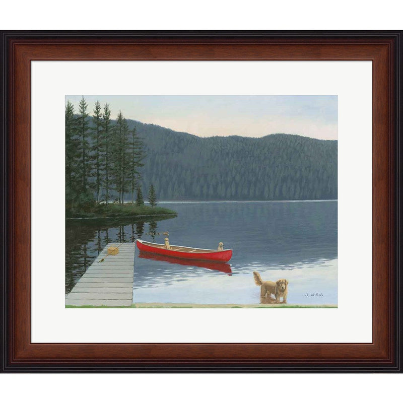 Happy Place III by James Wiens, Framed Art