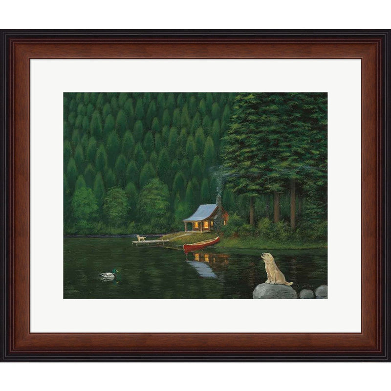 Happy Place II by James Wiens, Framed Art