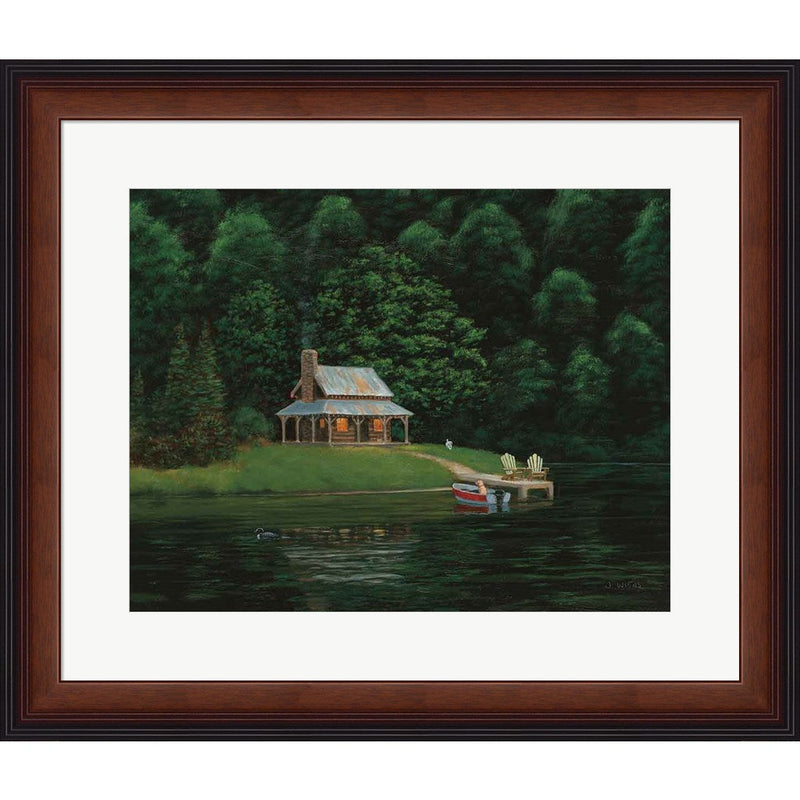 Happy Place I by James Wiens, Framed Art