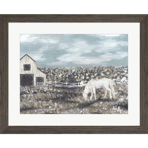 Black Creek Stable by Kathleen Bryan, Framed Art