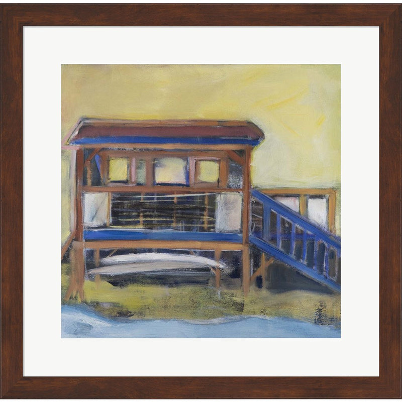 The Boathouse by Susanne Marie, Framed Art