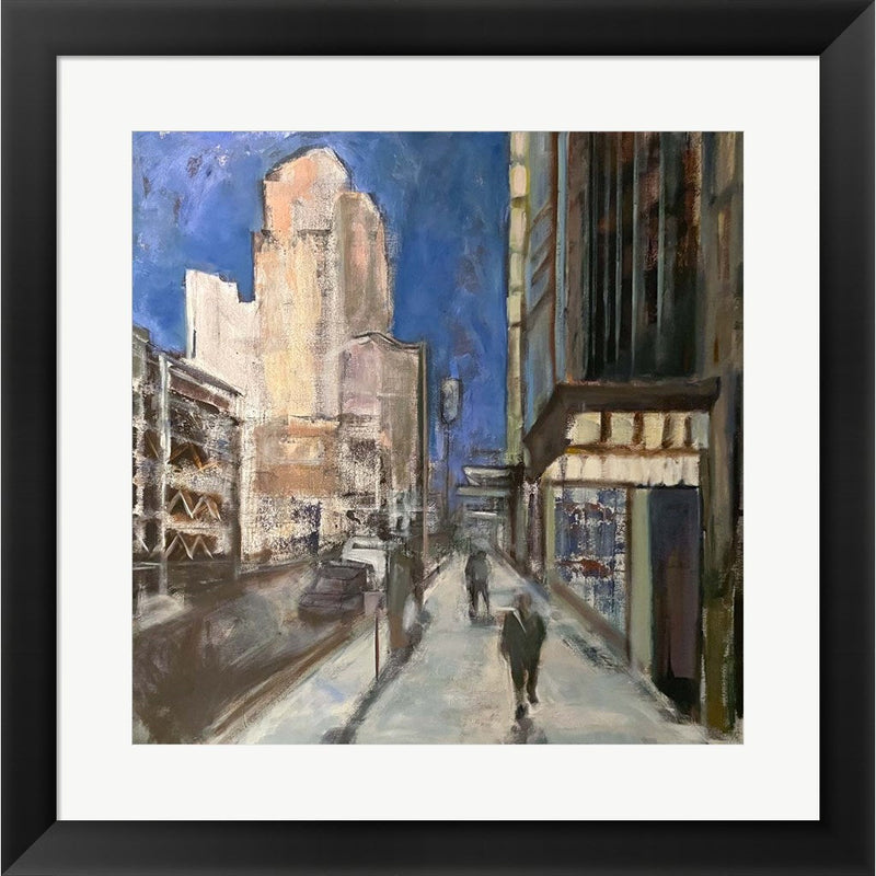 Solitary Walk by Susanne Marie, Framed Art