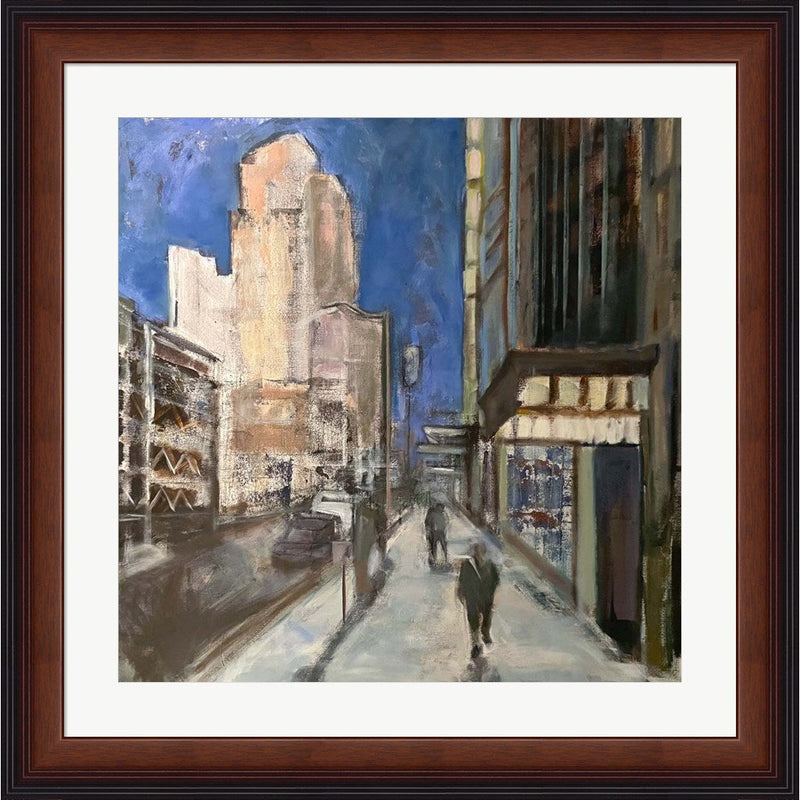 Solitary Walk by Susanne Marie, Framed Art