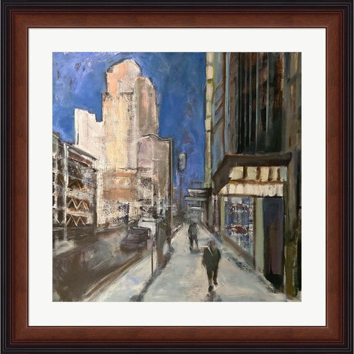 Solitary Walk by Susanne Marie, Framed Art