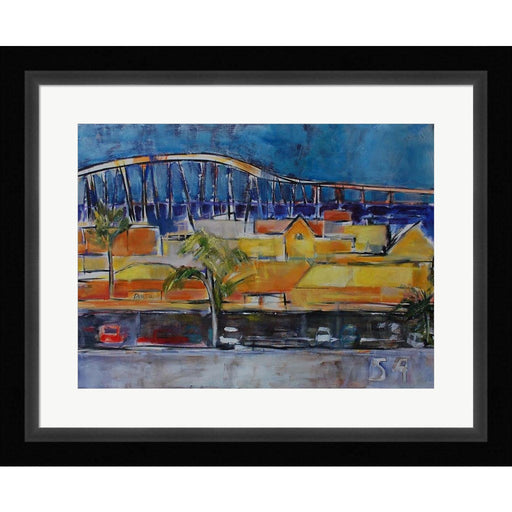Under the Bridge by Susanne Marie, Framed Art