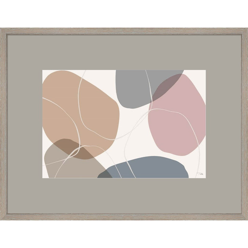 Down to Earth dusty I by Pela, Framed Art