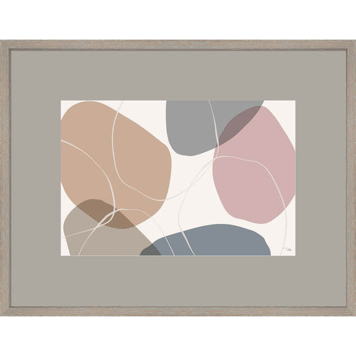 Down to Earth dusty I by Pela, Framed Art