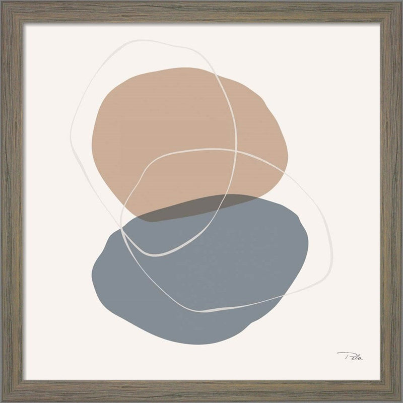 Down to Earth dusty II by Pela, Framed Art