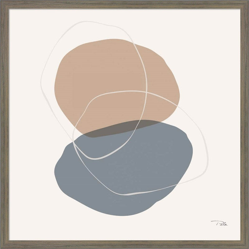 Down to Earth dusty II by Pela, Framed Art