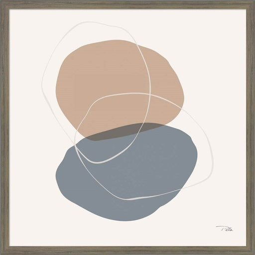 Down to Earth dusty II by Pela, Framed Art