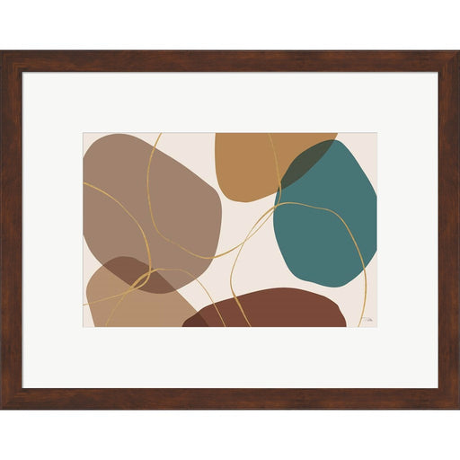 Down to Earth earthy I by Pela, Framed Art