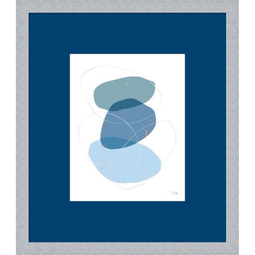 Organic Circles II by Pela, Framed Art