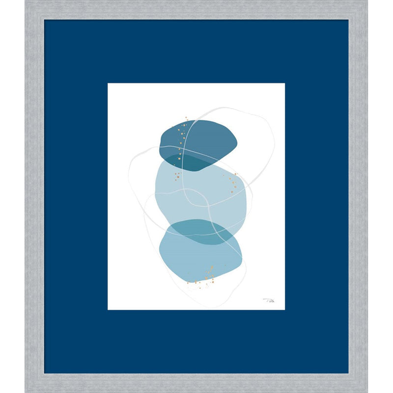 Organic Circles III by Pela, Framed Art