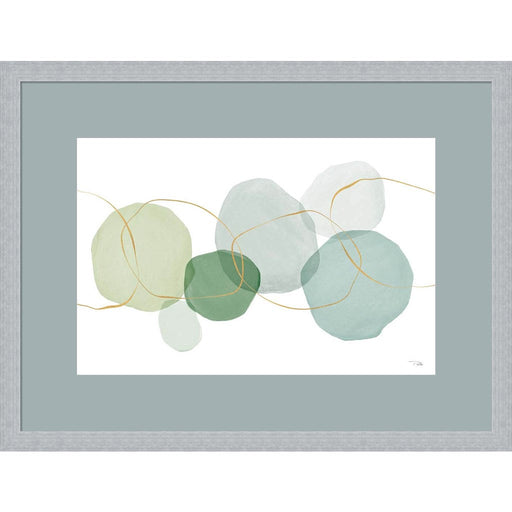 Pastel Circles I by Pela, Framed Art