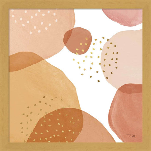 Pebbles II by Pela, Framed Art
