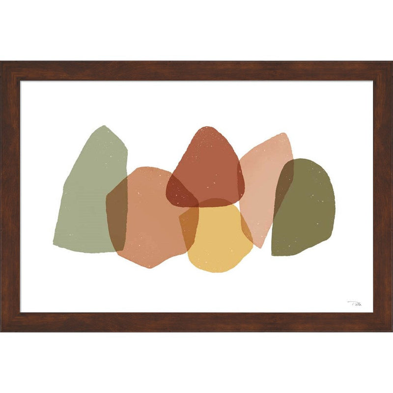 Pieces by Pieces I by Pela, Framed Art