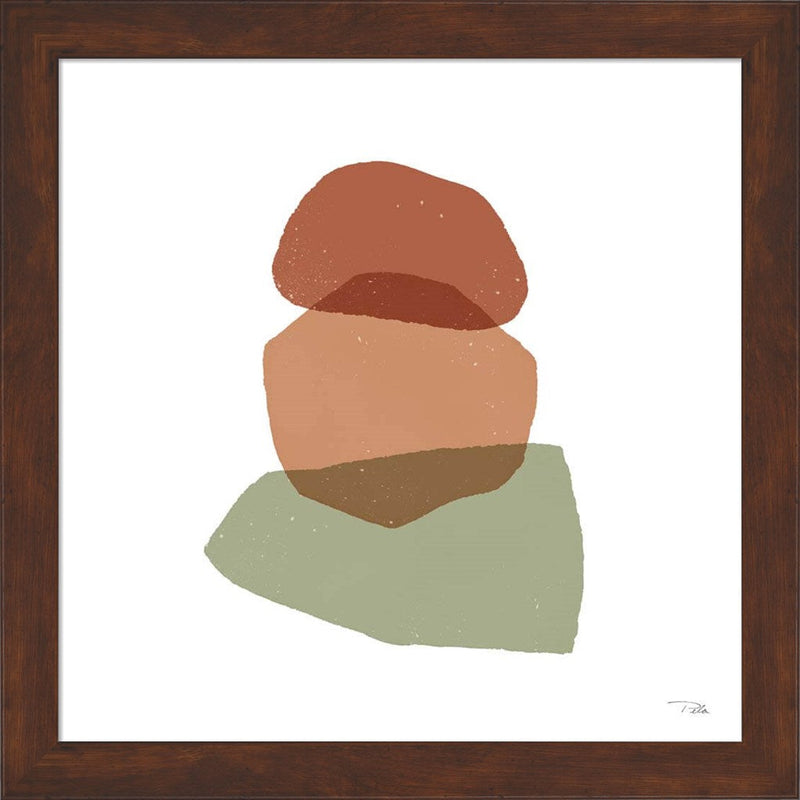 Pieces by Pieces II by Pela, Framed Art