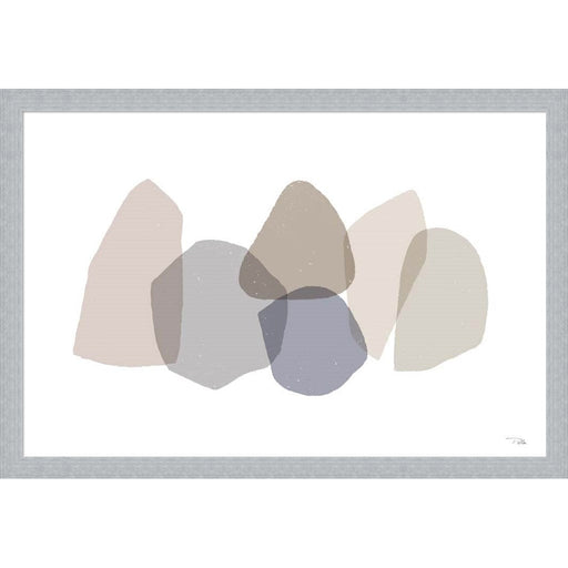 Pieces by Pieces Neutral I by Pela, Framed Art
