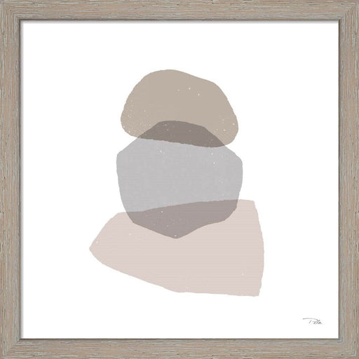 Pieces by Pieces Neutral II by Pela, Framed Art