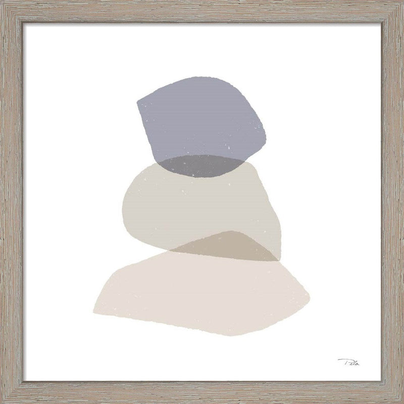Pieces by Pieces Neutral III by Pela, Framed Art