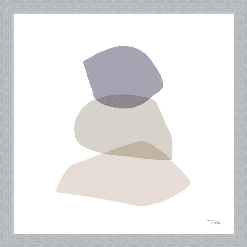 Pieces by Pieces Neutral III by Pela, Framed Art