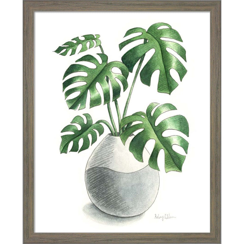 Potted Exotics II by Kelsey Wilson, Framed Art