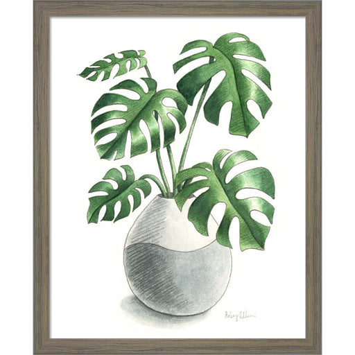 Potted Exotics II by Kelsey Wilson, Framed Art