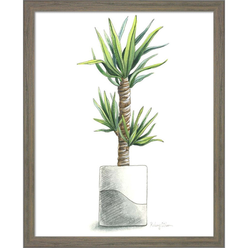 Potted Exotics III by Kelsey Wilson, Framed Art