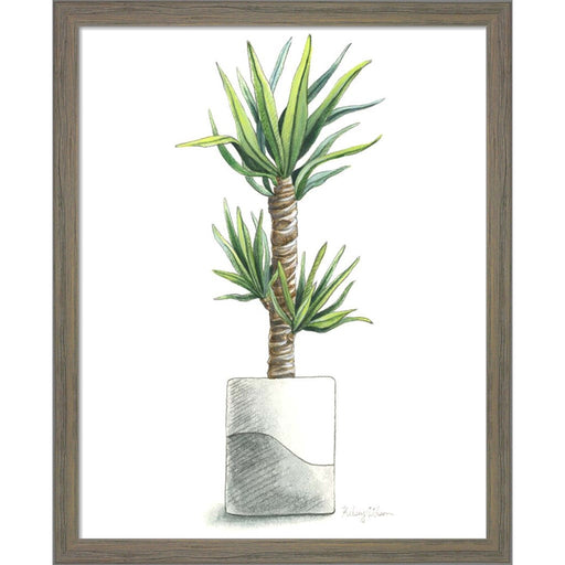 Potted Exotics III by Kelsey Wilson, Framed Art