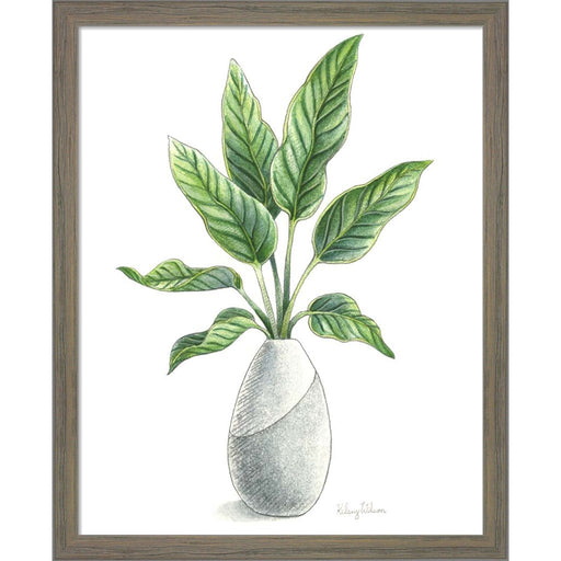 Potted Exotics IV by Kelsey Wilson, Framed Art