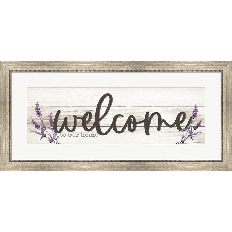 Welcome to Our Home by Susie Boyer, Framed Art