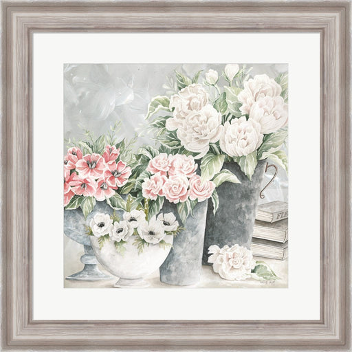 Plentiful Blooms II by Cindy Jacobs, Framed Art