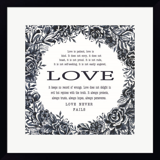 Love is Patient by Cindy Jacobs, Framed Art