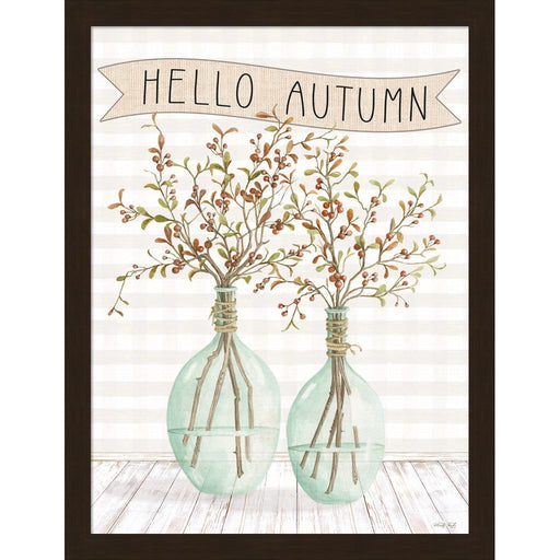 Hello Autumn by Cindy Jacobs, Framed Art