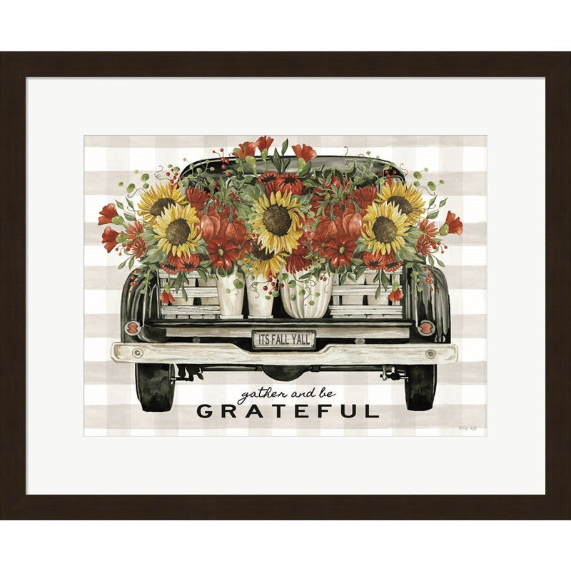 Gather and Be Grateful by Cindy Jacobs, Framed Art