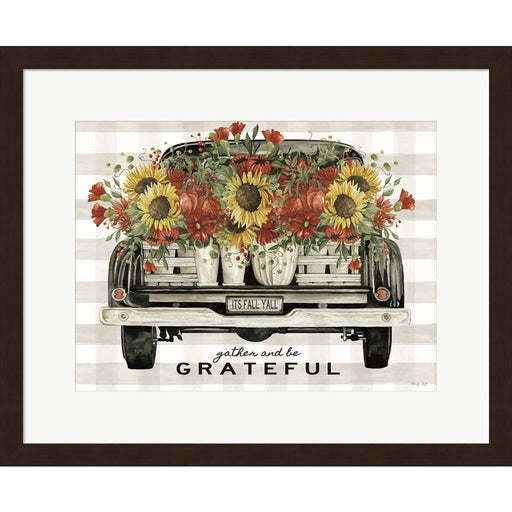 Gather and Be Grateful by Cindy Jacobs, Framed Art