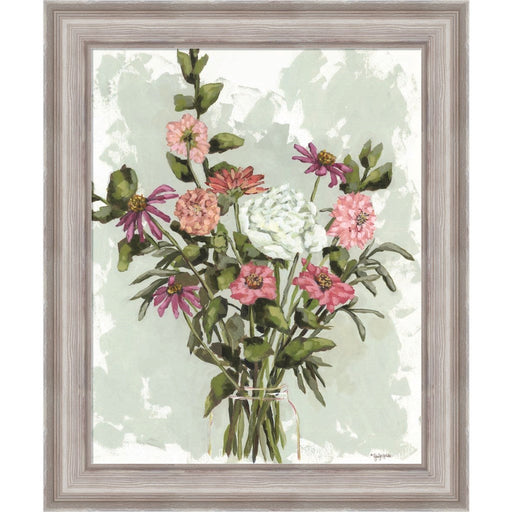 Flower Garden Bouquet by Jennifer Holden, Framed Art